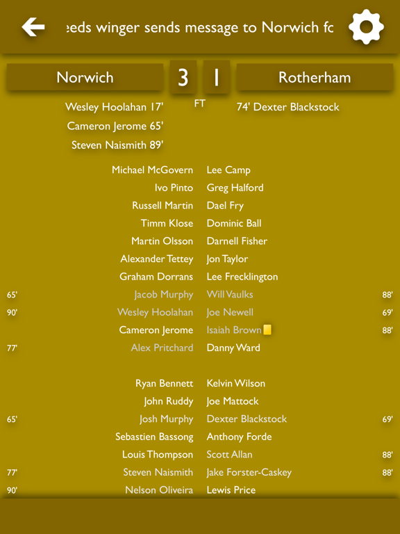 Screenshot #6 pour All The News - Norwich City Edition