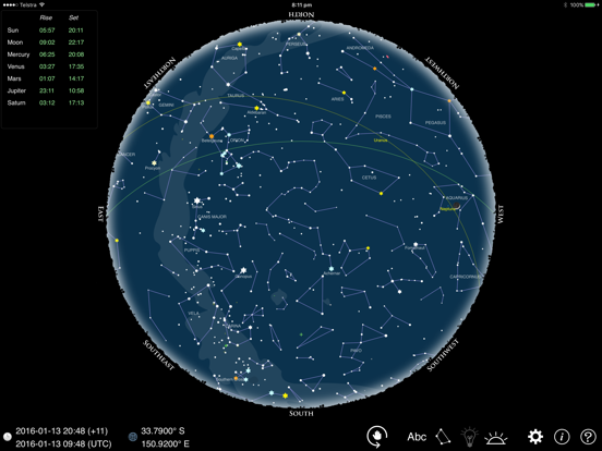 Screenshot #4 pour Star Disc Planisphere