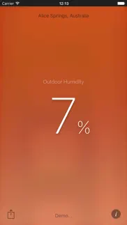 humidity free iphone screenshot 1