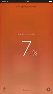 Humidity Free screenshot #1 for iPhone