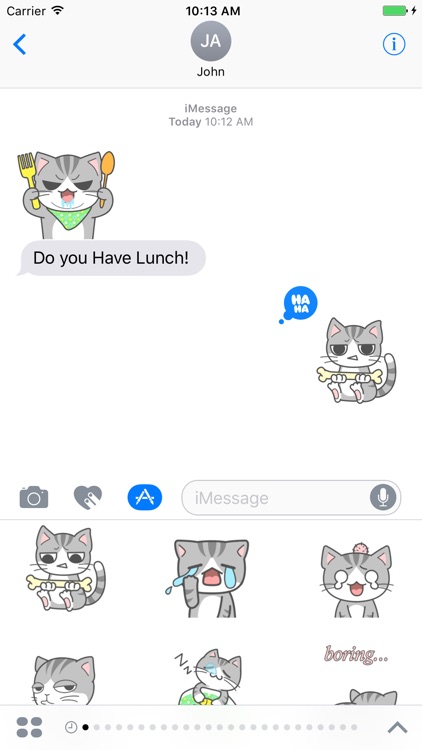 Cat Cute Baby GIF- Fc Sticker