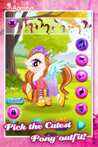 My High Pony Magic Creator- Dress Up Game for Free screenshot 3