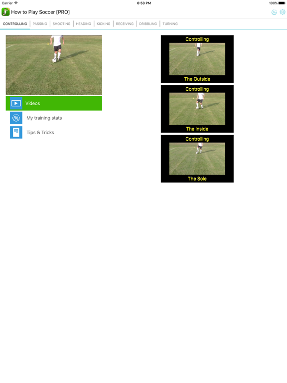 How to Play Soccer Coach & Football Video Skills iPad screenshot 5 - Sports app