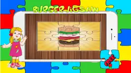 Game screenshot Продукты питания Burger головоломки - Варить головоломки игры для взрослых и ребенка свободного mod apk