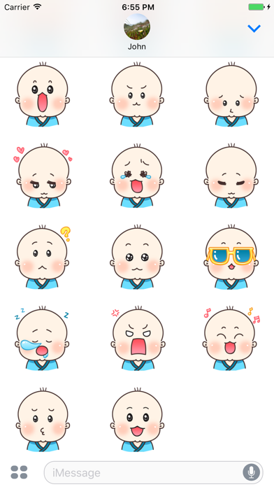Screenshot #3 pour Little Baby Stickers
