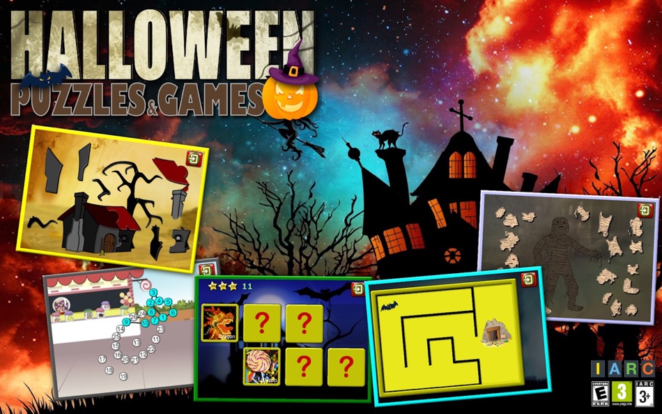Kids Halloween Puzzles and Logic Games for Mac OS X - 1.0 - (macOS)