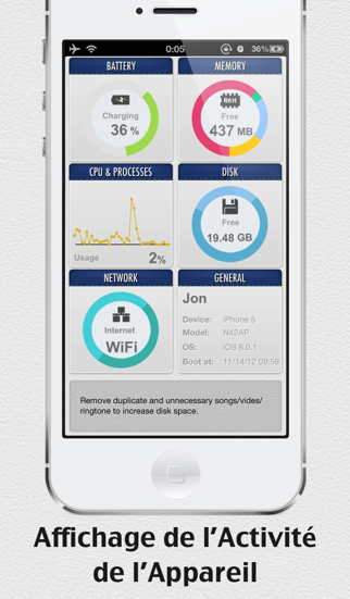 Screenshot #1 pour SYSTEM UTIL Dashboard