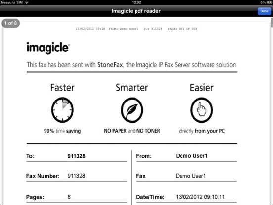 Screenshot #4 pour Imagicle Fax