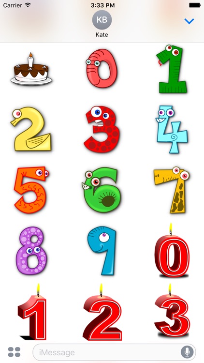 Happy Birthday • Stickers for iMessage