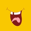 Funny Stickers - Cartoon Mouth