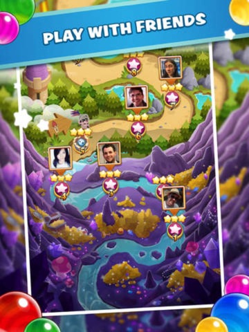 Screenshot #4 pour Bubble Pop Joy - match 3 rescue pet game mania
