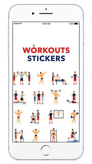 Workouts Stickers(圖1)-速報App