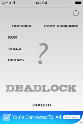 Deadlock - The Decision Making App screenshot 2