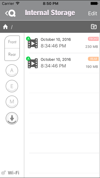 App screenshot