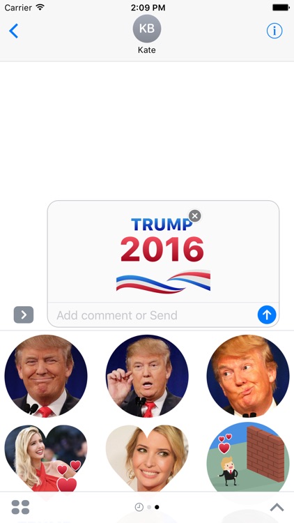 Trump Stickers for iMessage
