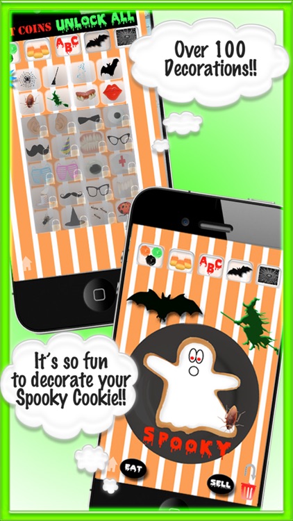 Spooky Cookie Maker Halloween Games for Girl & Kid screenshot-4