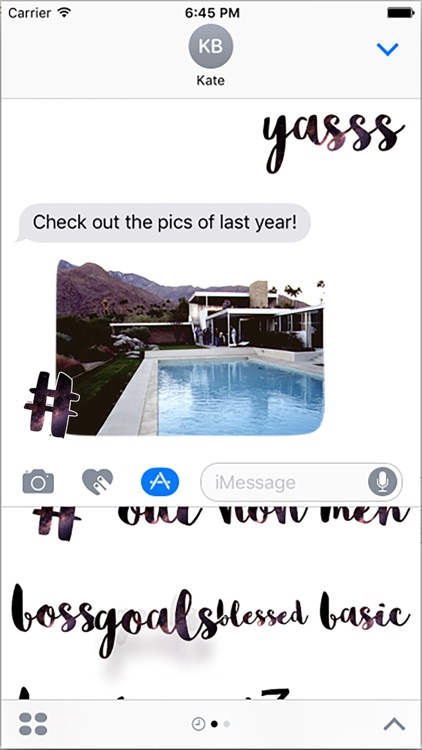 Basic Galaxy Stickers