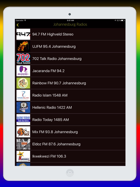 Screenshot #4 pour Radio South Africa FM - Live Radio Stations Online
