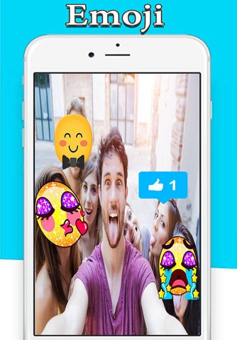 Insta Emoji Live - Add Cool Emoticon Stickers screenshot 3