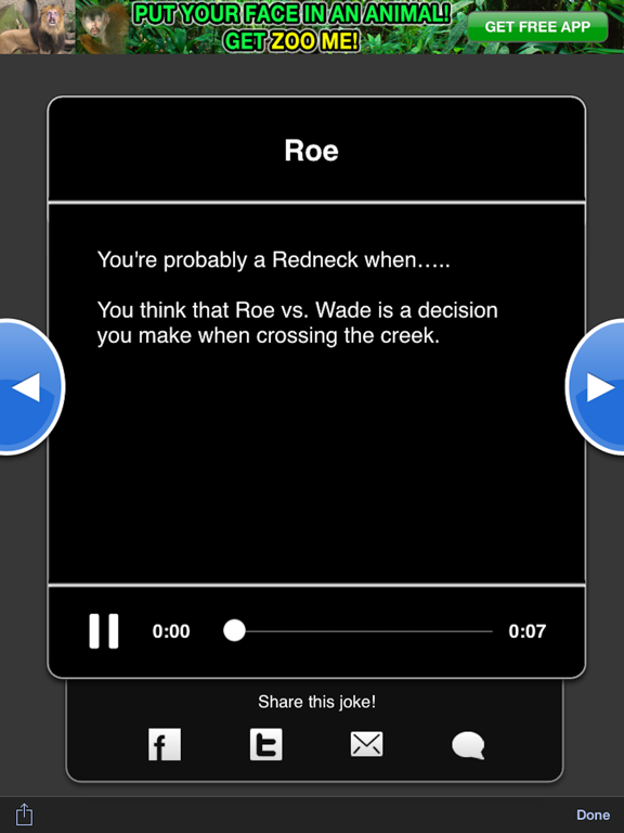 Redneck Jokes! iPad screenshot