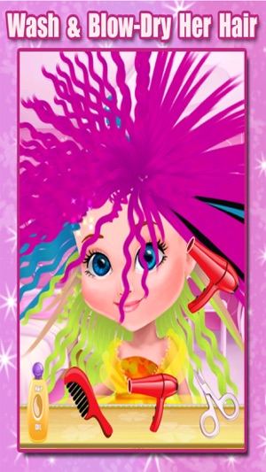 Little Princess Hair Salon - Make Your Own Hair Style For Ki(圖2)-速報App
