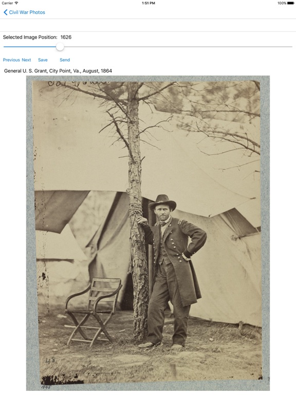 Civil War Photos iPad screenshot 5 - Photo & Video app