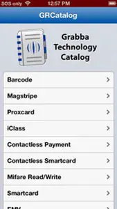 GRCatalog screenshot #1 for iPhone