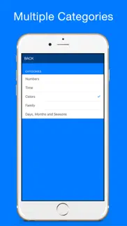 spanish games - learn how to speak flash cards app iphone images 3