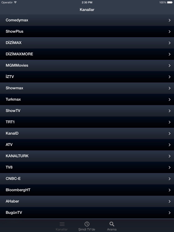 Screenshot #4 pour Türk Televizyon için iPad
