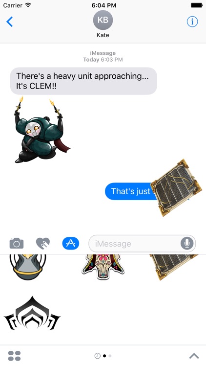 Warframe Stickers