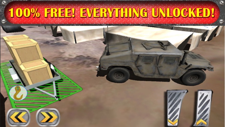 Army Humvee 3D Parking Simulator - Realistic Car Driving Test