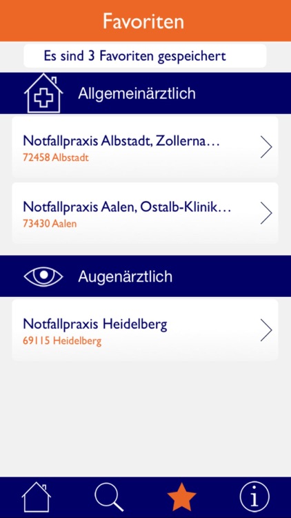 Notfallpraxen BW screenshot-4