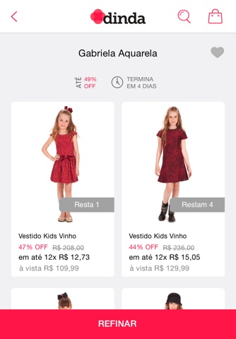 Dinda - Roupa Infantil Online screenshot 2