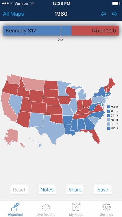 Presidential Election & Electoral College Maps