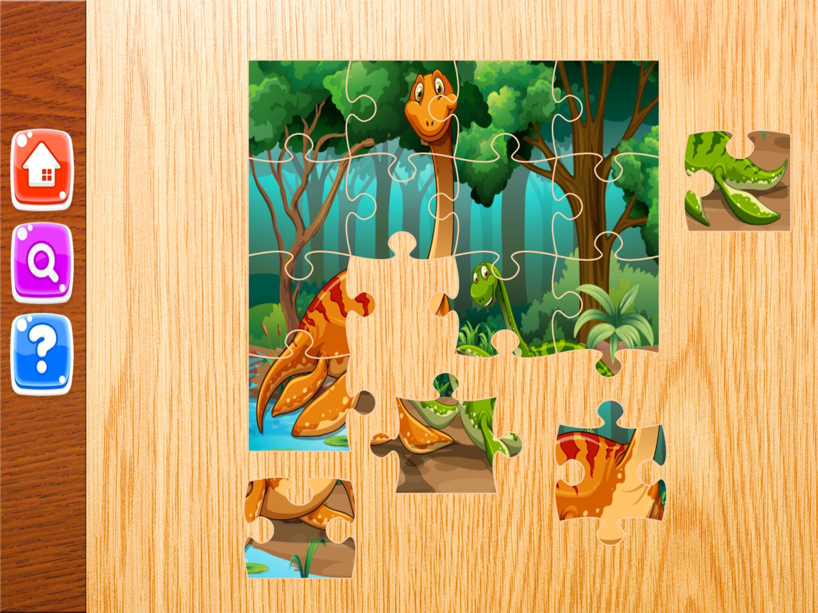 Little Dinosaur Magic - Dino Magic Jigsaw Puzzles