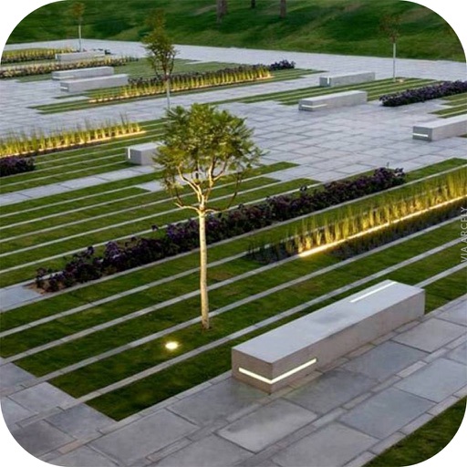 Landscape Design - Public Seating Design icon