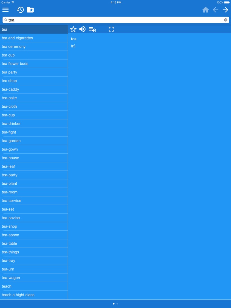 【图】English-Vietnamese Dictionary(截图3) 【图】English-Vietnamese Dictionary(截图3)