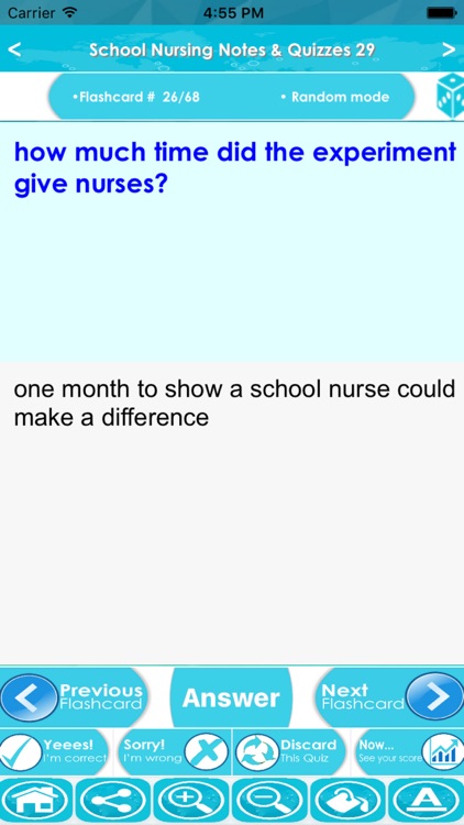 School Nursing Exam Review App-2400 Q&A Flashcards screenshot-3