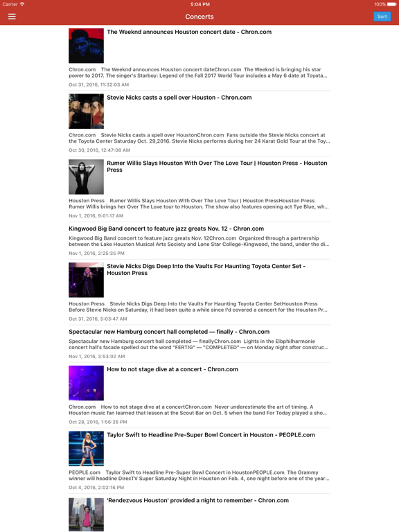 Houston News, Sports, School Updates & Radio iPad screenshot 4 - News app