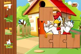Game screenshot Farm baby games and animal puzzles for kids hack