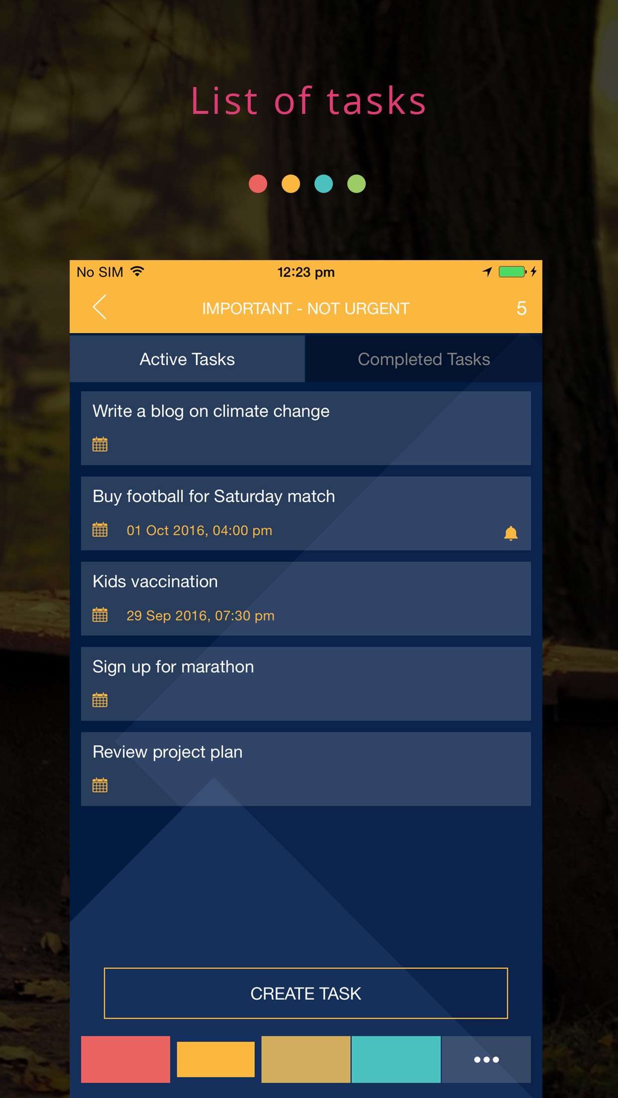 Tasks - Designed to make you productive
