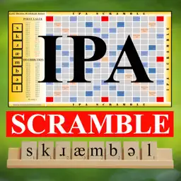 IPA scramble app icon