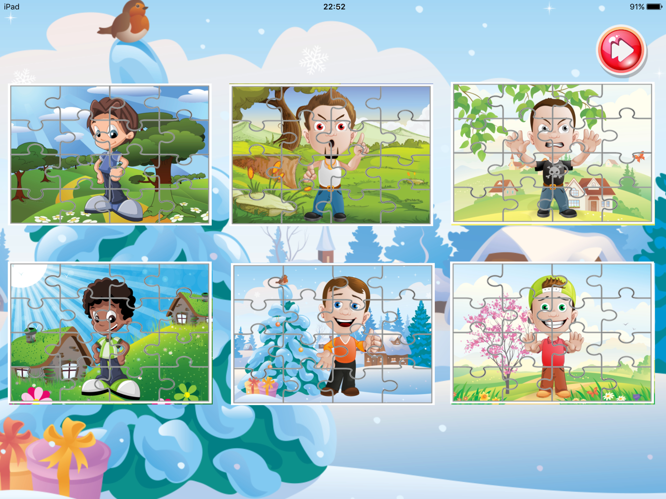 boy jigsaw puzzle learning games for third grade