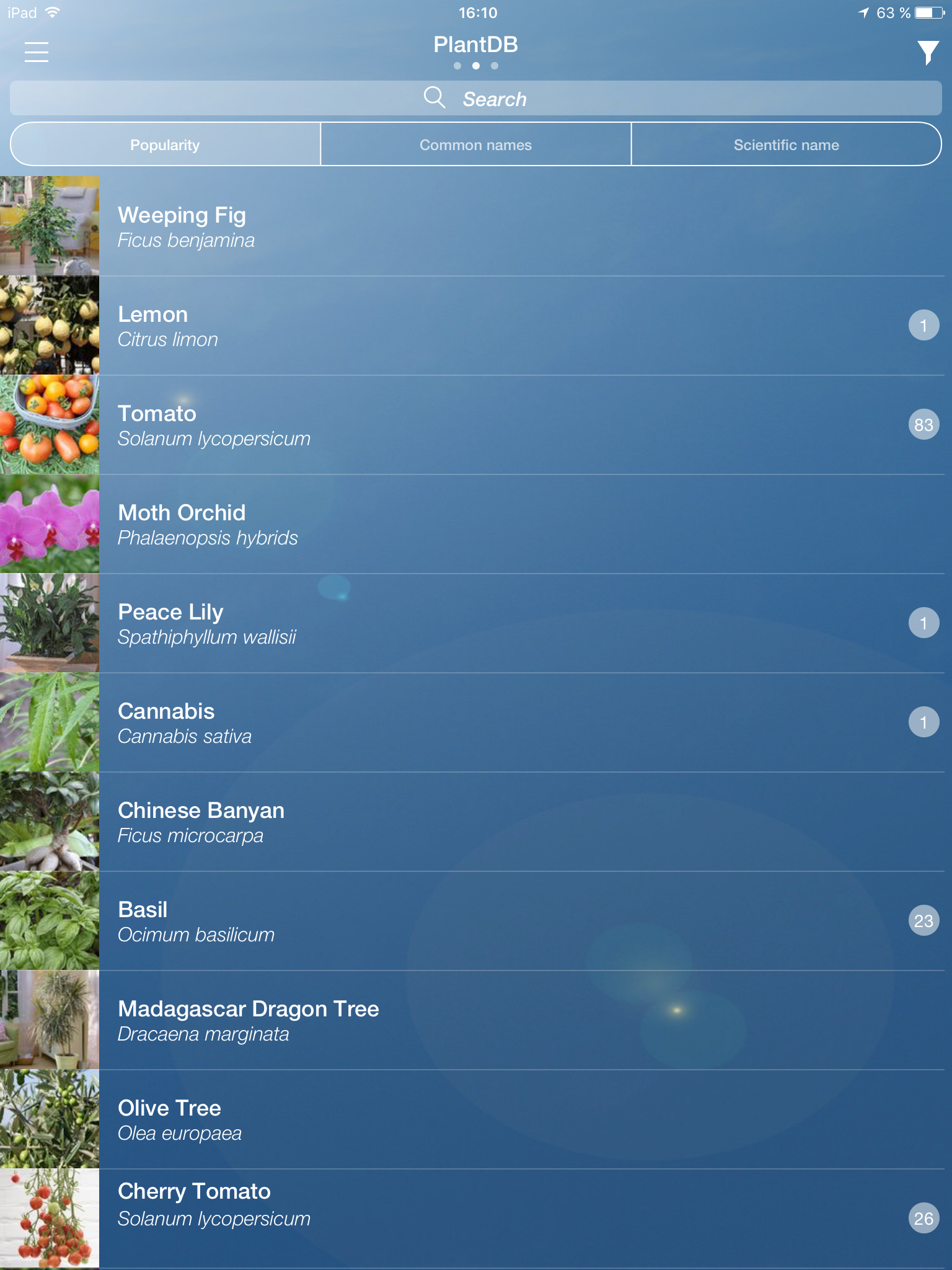 Parrot Flower Power Tablet screenshot 7