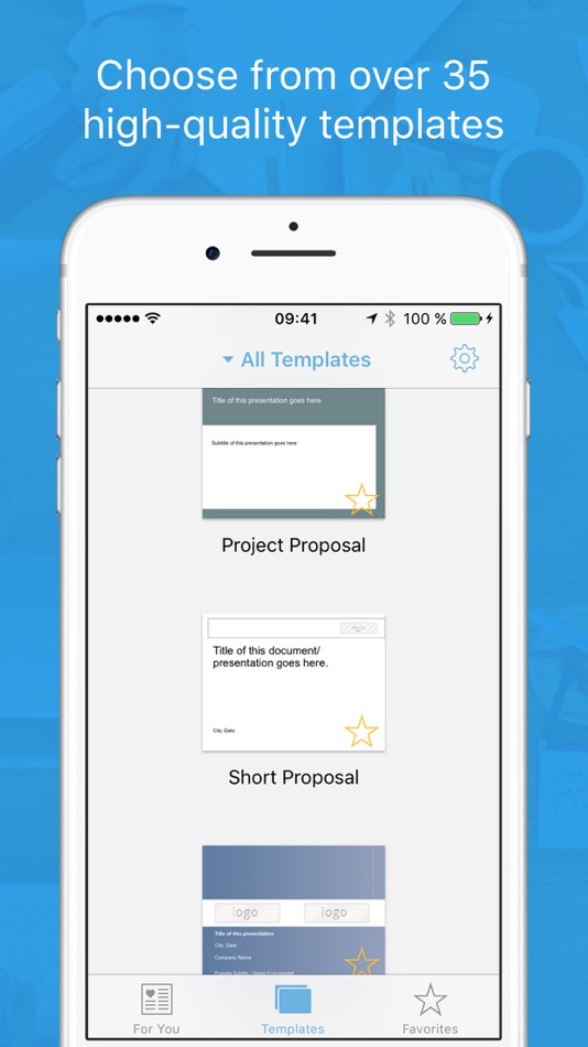 Templates for Keynote Professional - 2.0 - (iOS)