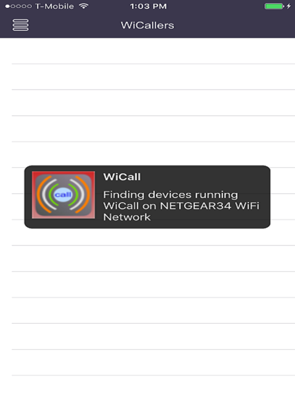 WiCall iPad screenshot 4 - Social Networking app