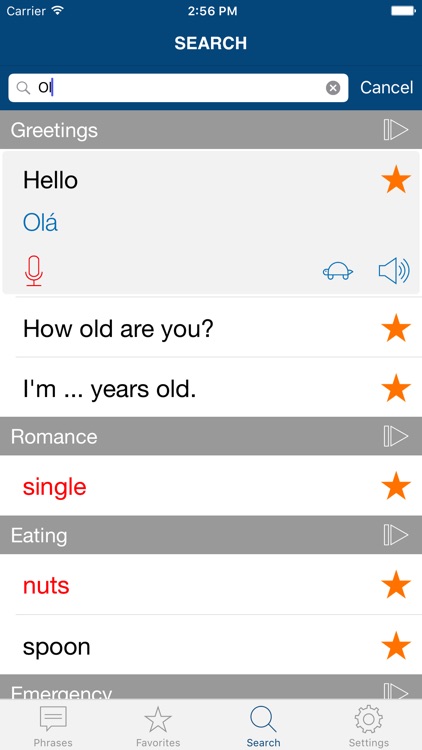 Learn Portuguese Phrases screenshot-3