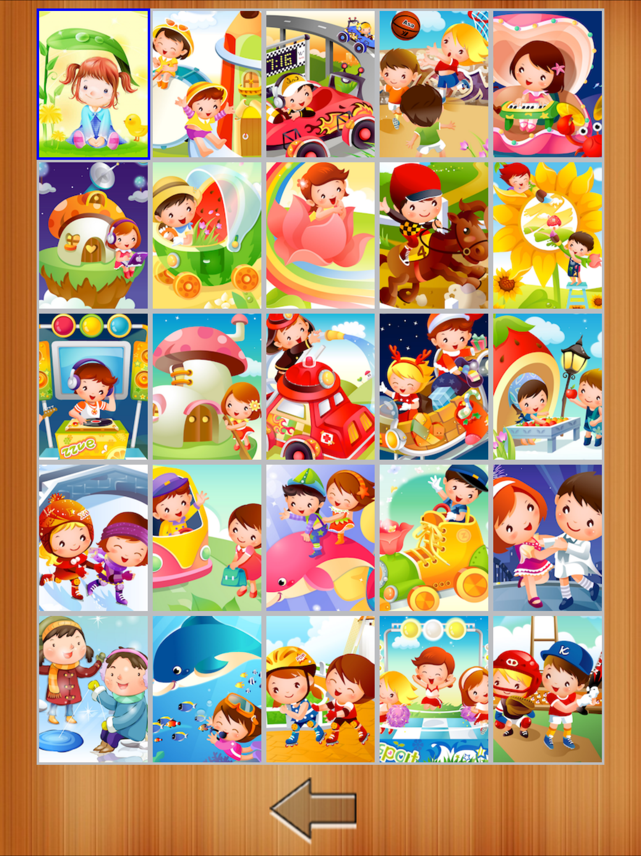 Slide Puzzle For Kids