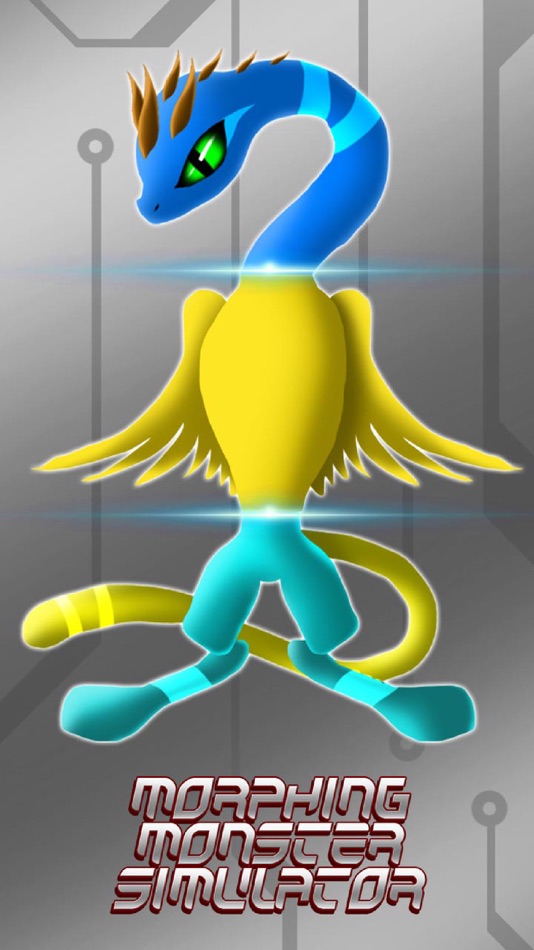 #2. Morphing Monster Simulator (iOS) 由: Alina Sapolgina