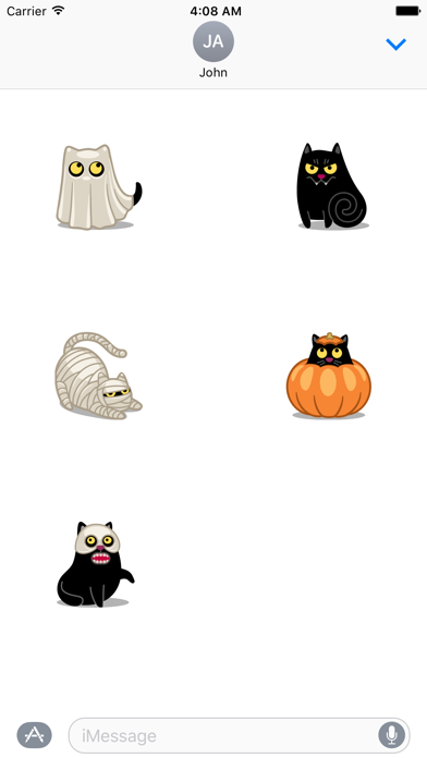 Costume Cat Premium Sticker Packのおすすめ画像2